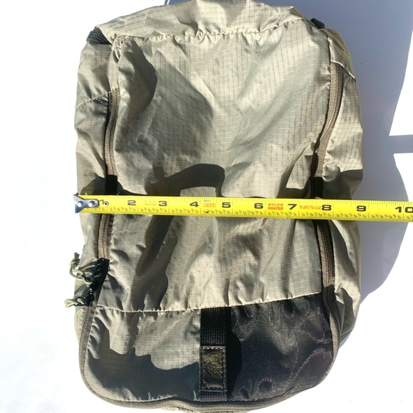 REI Olive Gray Travel Packing Cube Bag Expandable Zipper - Picture 10 of 12